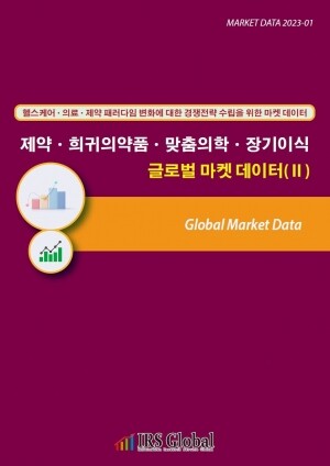 <b>제약ㆍ희귀의약품ㆍ맞춤의학ㆍ장기이식 글로벌 마켓 데이터(Ⅱ)</b>